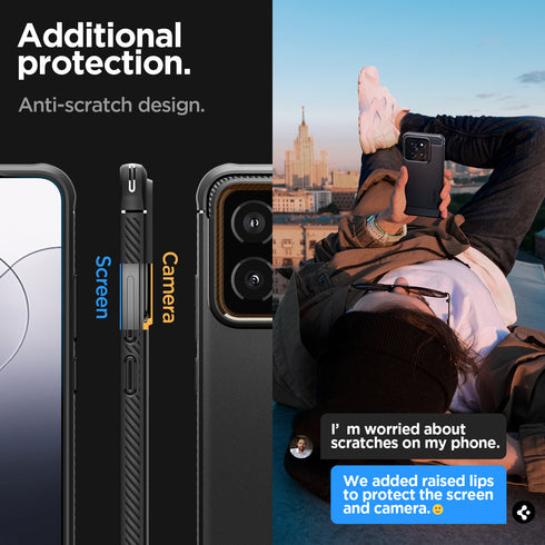 Spigen Xiaomi 14 Case – Rugged Armor